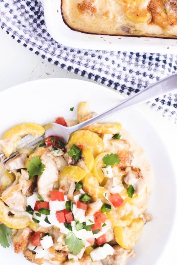 Keto Queso Chicken “Mac” & Cheese (LowCarb Pasta Swap) Keto Bosh